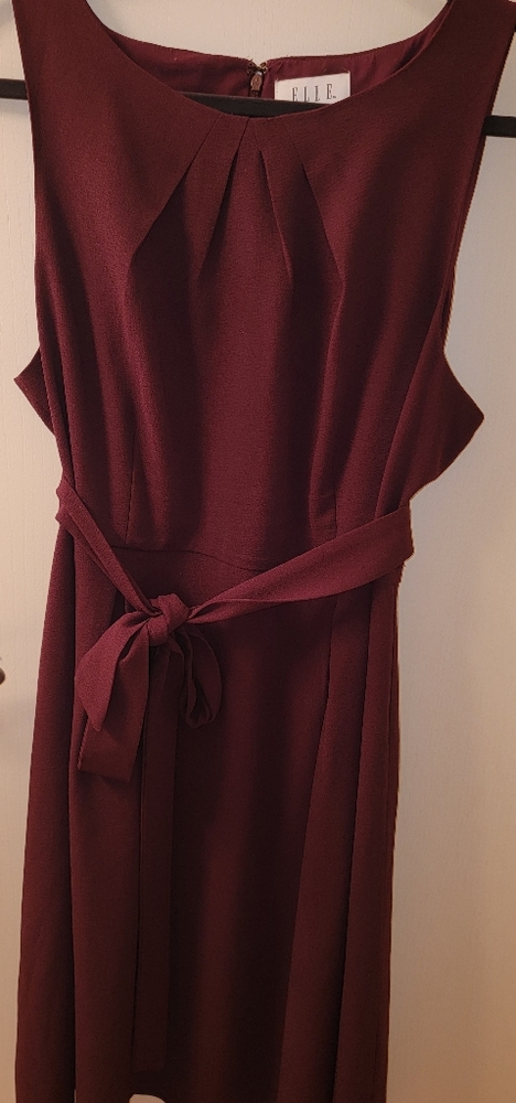 Maroon Dress